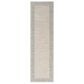 Nourison Andes AND05 2"2" x 7"6" Ivory and Grey Runner, , large