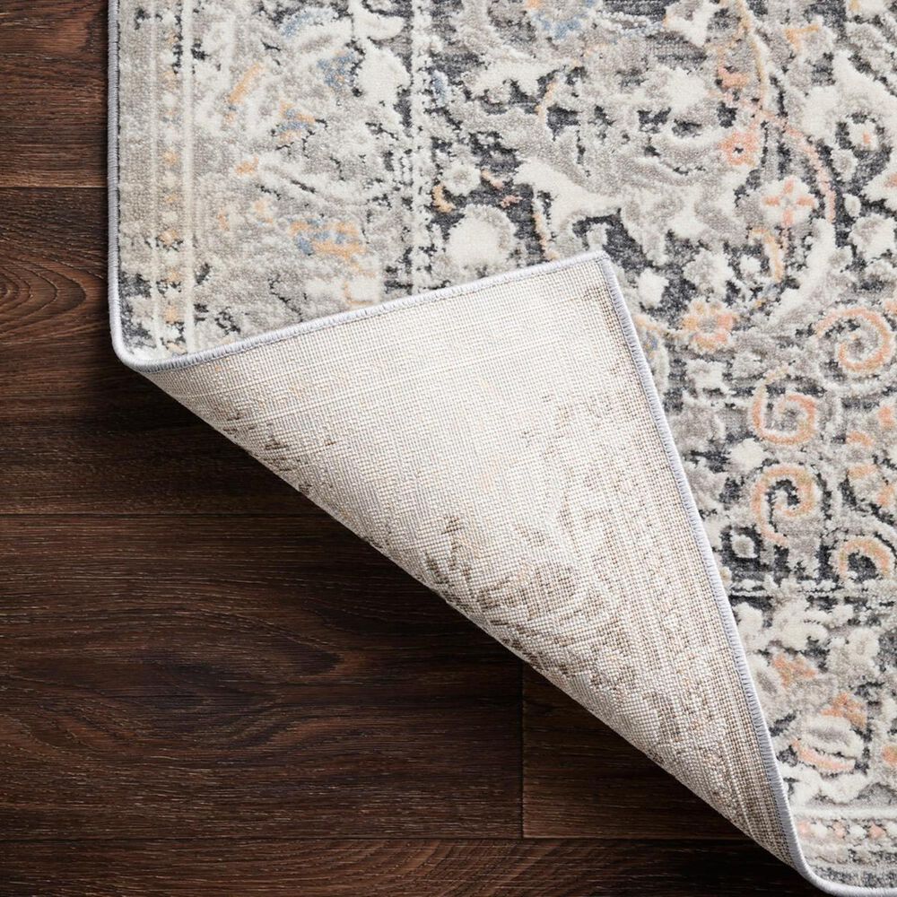 Loloi II Lucia LUC-04 5&#39;2&quot; x 7&#39;7&quot; Grey and Mist Area Rug, , large