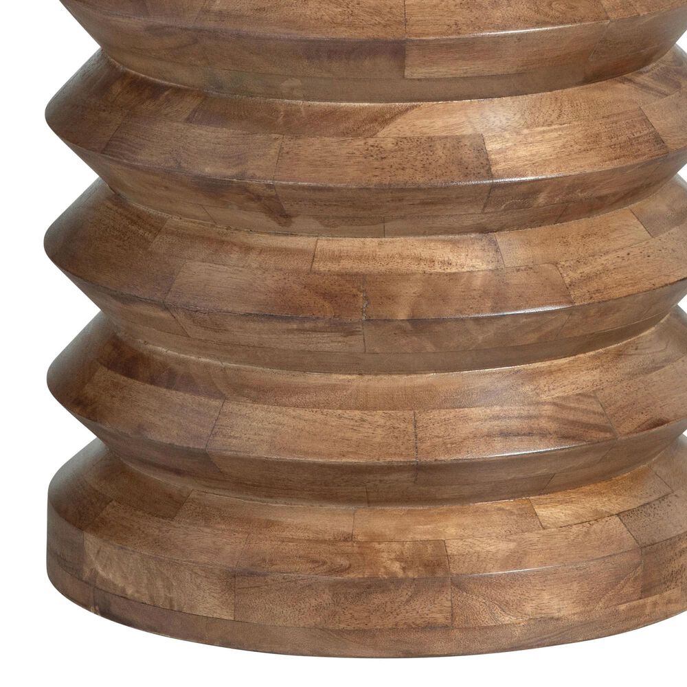 Crestview Collection Kempsey Accent Table in Brown, , large