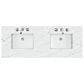 James Martin Vanities Brittany 60" Double Bathroom Vanity in Smokey Celadon with 3 cm Ethereal Noctis Quartz Top and Rectangular Sinks, , large