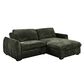 Primo International Tregenna Sofa Sleeper with Storage Chaise in Dunia Green, , large