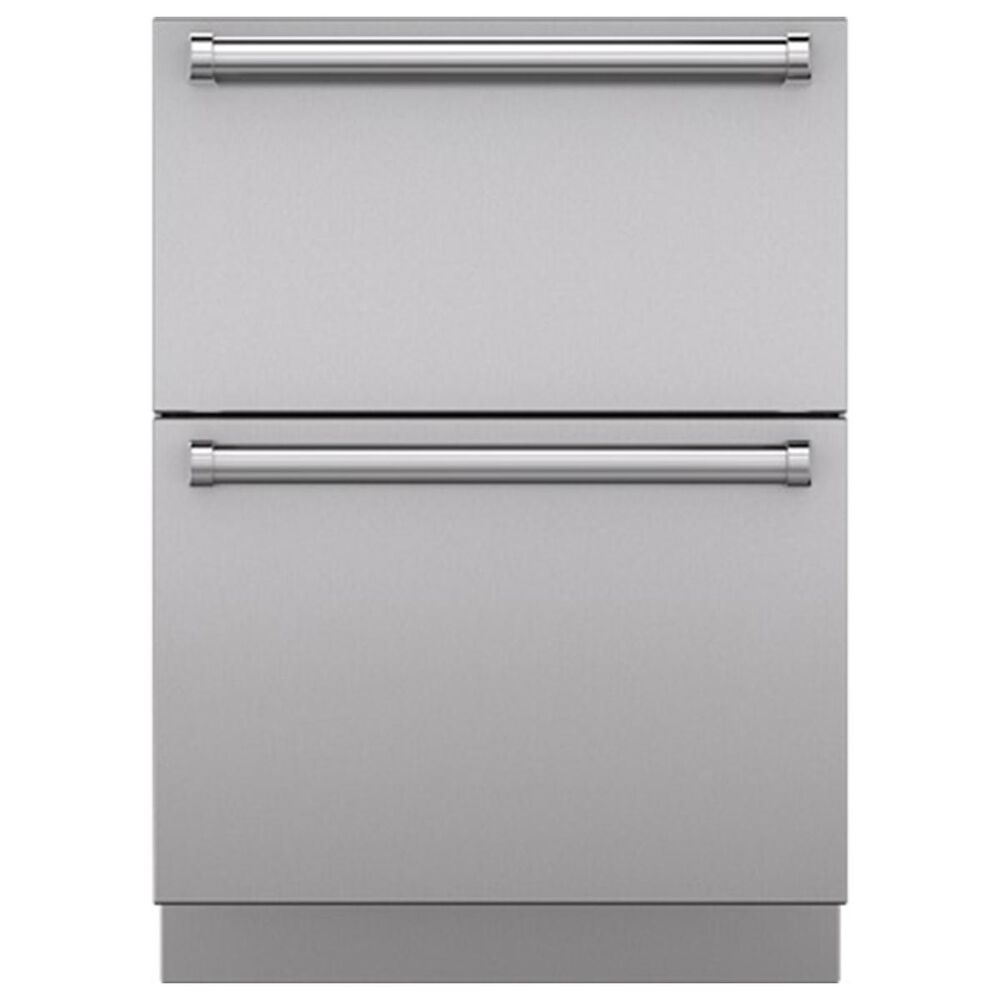 Sub-Zero Integrated 24" Drawer Panels with Pro Handles in Stainless Steel, , large