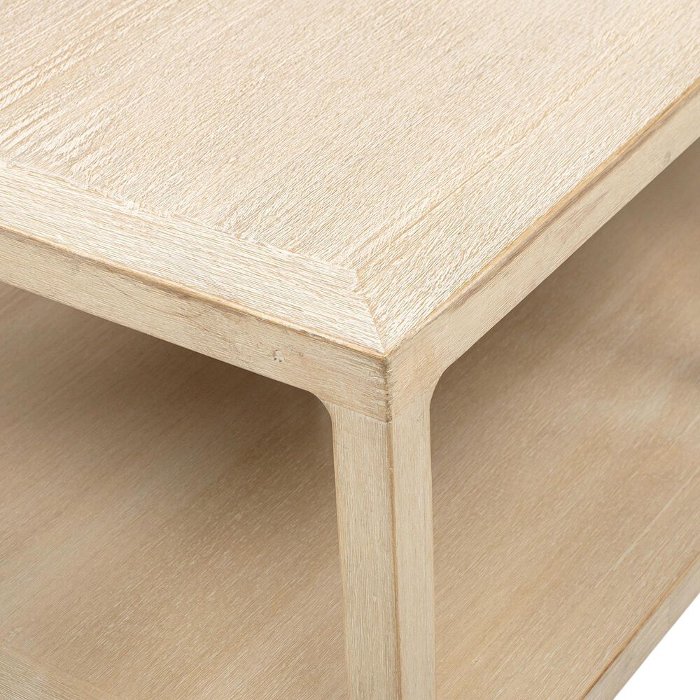 Jennifer Taylor Home Ellis Coffee Table in Light Natural Cerused, , large