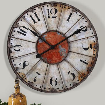 Uttermost Ellsworth 29" Wall Clock, , large