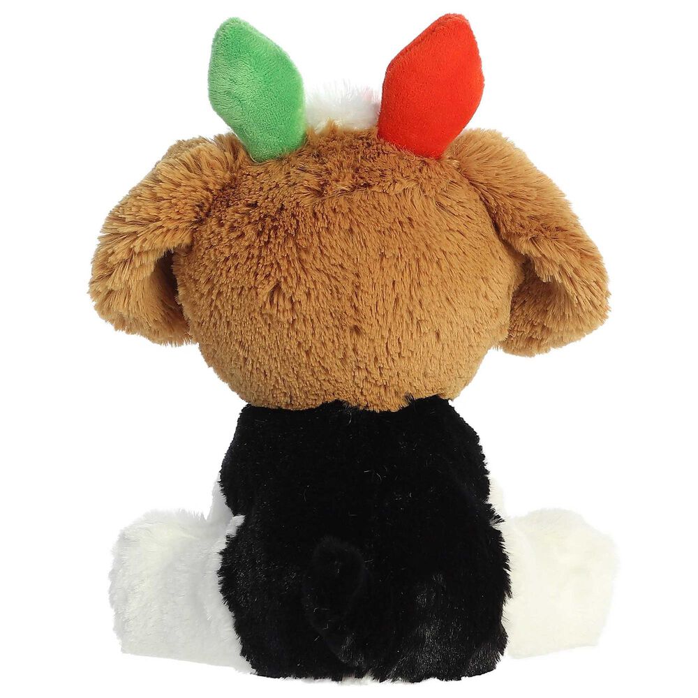 Aurora Holiday 8.5&quot; Cheer Judy Brody Beagle Plush in Brown, , large