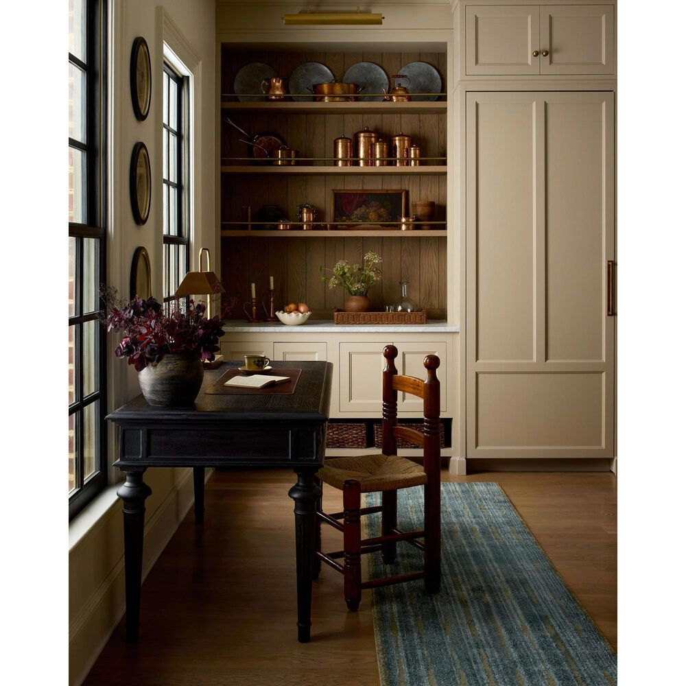 Chris Loves Julia x Loloi Calvin Ocean and Olive 2'7" x 7'6" Runner, , large