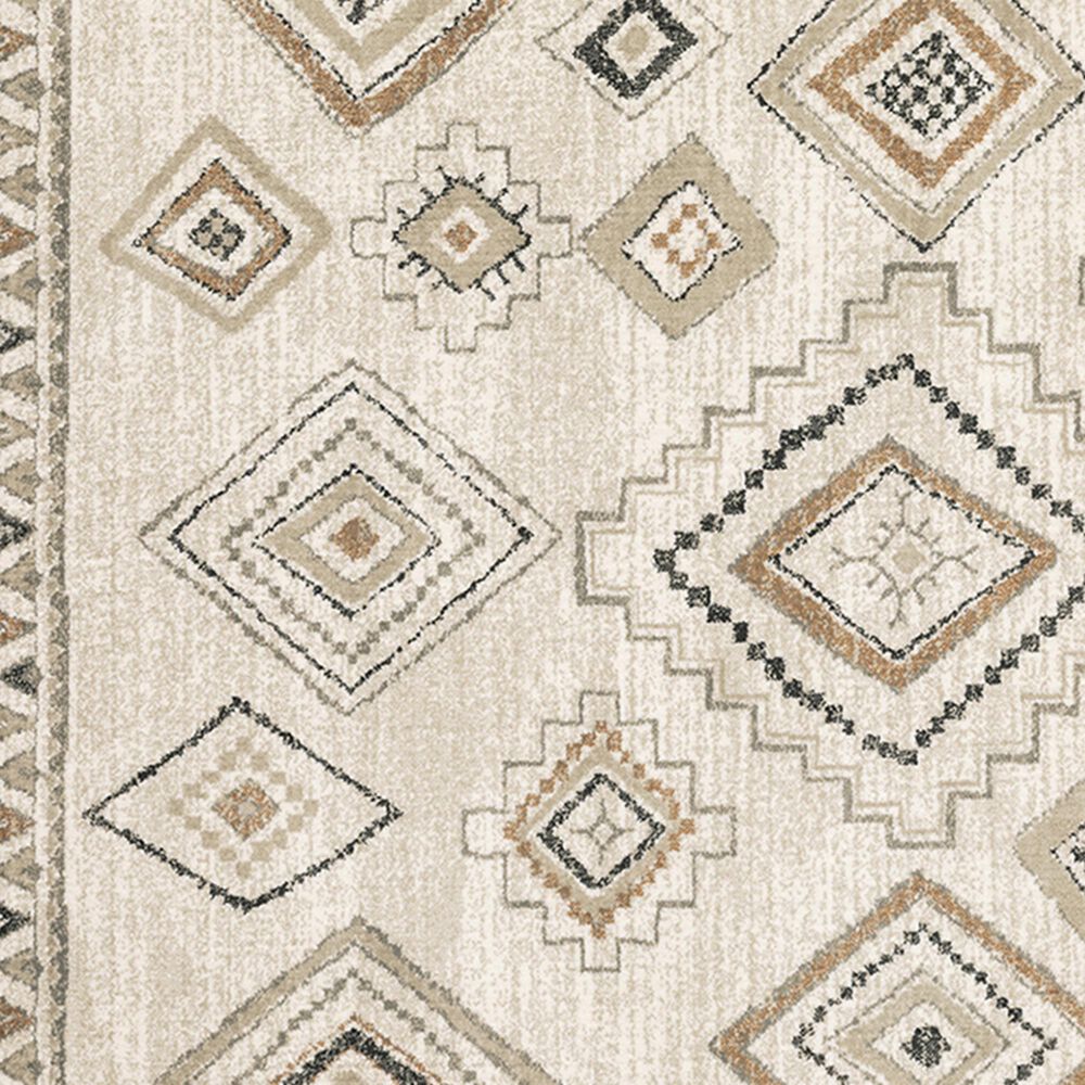 Oriental Weavers Georgia Tribal 660B0 7&#39;10&quot; x 10&#39; Ivory Area Rug, , large