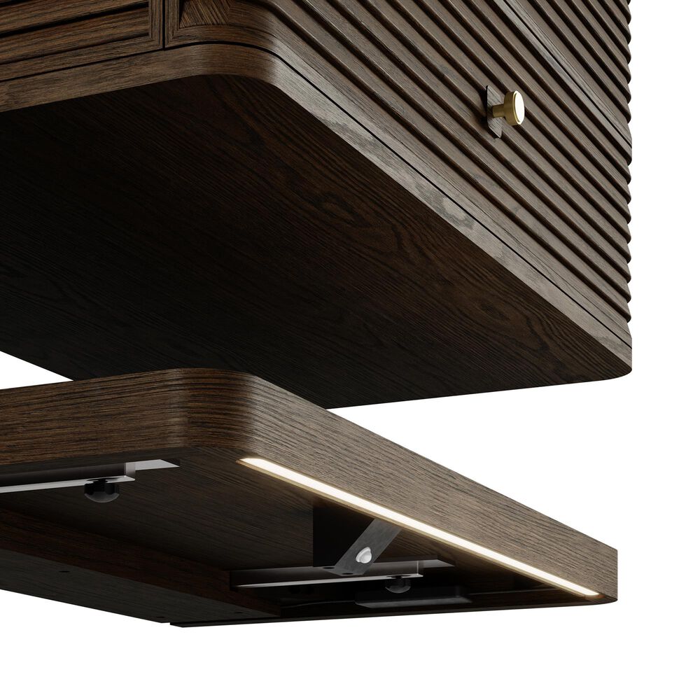 James Martin Allamari 36" Single Bathroom Vanity in Sable with 3 cm Phantome Eclos Top and Rectangular Sink, , large