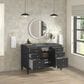 James Martin Vanities Myrrin 48" Vanity in Carbon Oak with 3 cm Parisien Bleu Quartz Top, , large