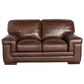 Simon Li 4-Piece Stationary Leather Living Room Set in Longhorn Bramble, , large