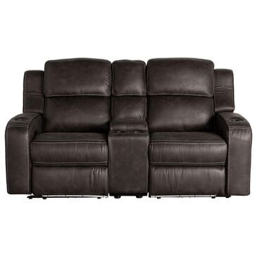 Oxford Furniture Power Reclining Loveseat in Cowboy Granite, , large