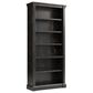 Wycliff Bay Kingston Open Bookcase in Dark Chocolate, , large