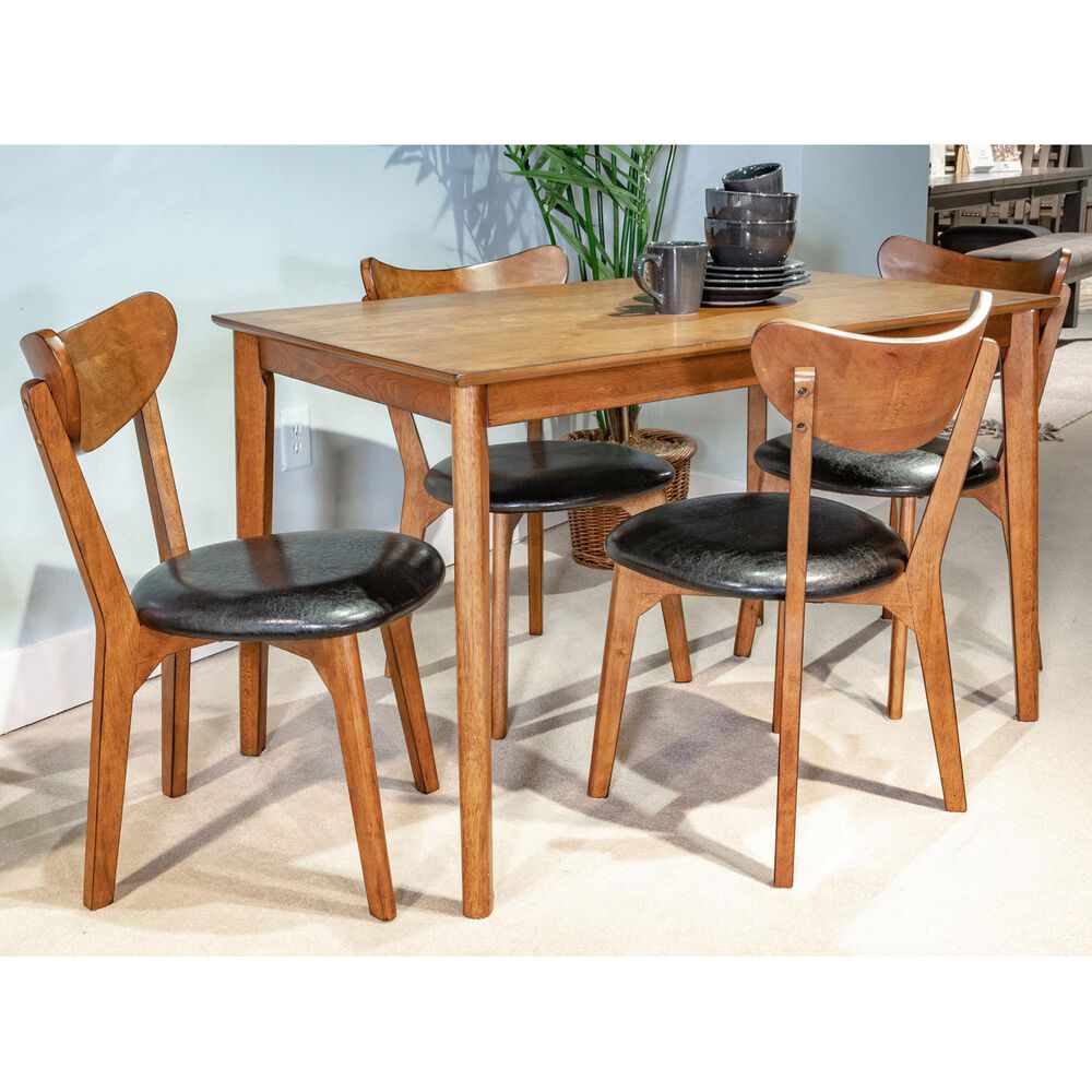 Signature Design by Ashley Parrenfield 5-Piece Dining Set in Brown, , large
