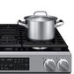 Samsung Bespoke 6.0 Cu. Ft. Smart Slide-In Gas Range with Illuminated Precision Knobs in Stainless Steel, , large