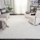 Safavieh August Shag AUG200A 9" x 12" White Area Rug, , large