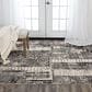 RIZZY Couture CUT115 10" x 13" Gray Area Rug, , large