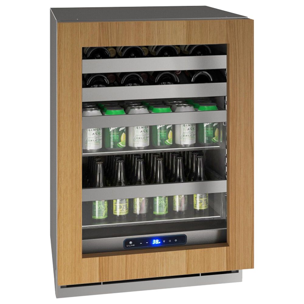 U-Line 5.2 Cu. Ft. Beverage Center in Stainless Steel, , large