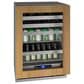 U-Line 5.2 Cu. Ft. Beverage Center in Stainless Steel, , large