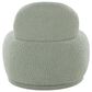 Lumisource Kimi Accent Chair in Green Sherpa, , large