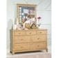 St Claire Home Today"s Traditions Dresser Mirror in Natural, , large