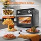 HOMLUX 11 Qt Air Fryer Toaster Oven in Black, , large
