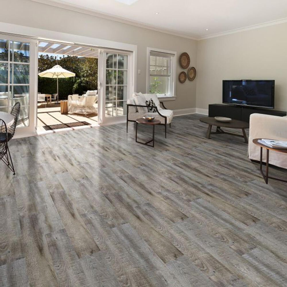 Southwind Cape Cod Grey 6" x 48" Vinyl Plank, , large