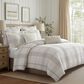 Levtex Waffle Plaid 3-Piece Full/Queen Comforter Set in Taupe and Cream, , large