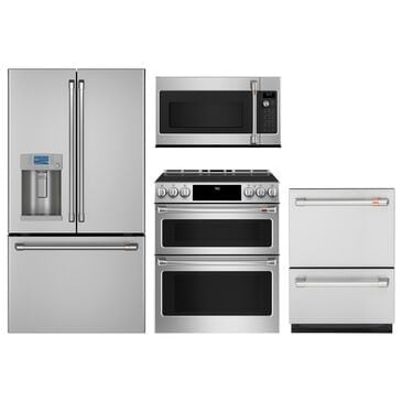 Cafe 4 Piece Kitchen Package in Stainless Steel, , large