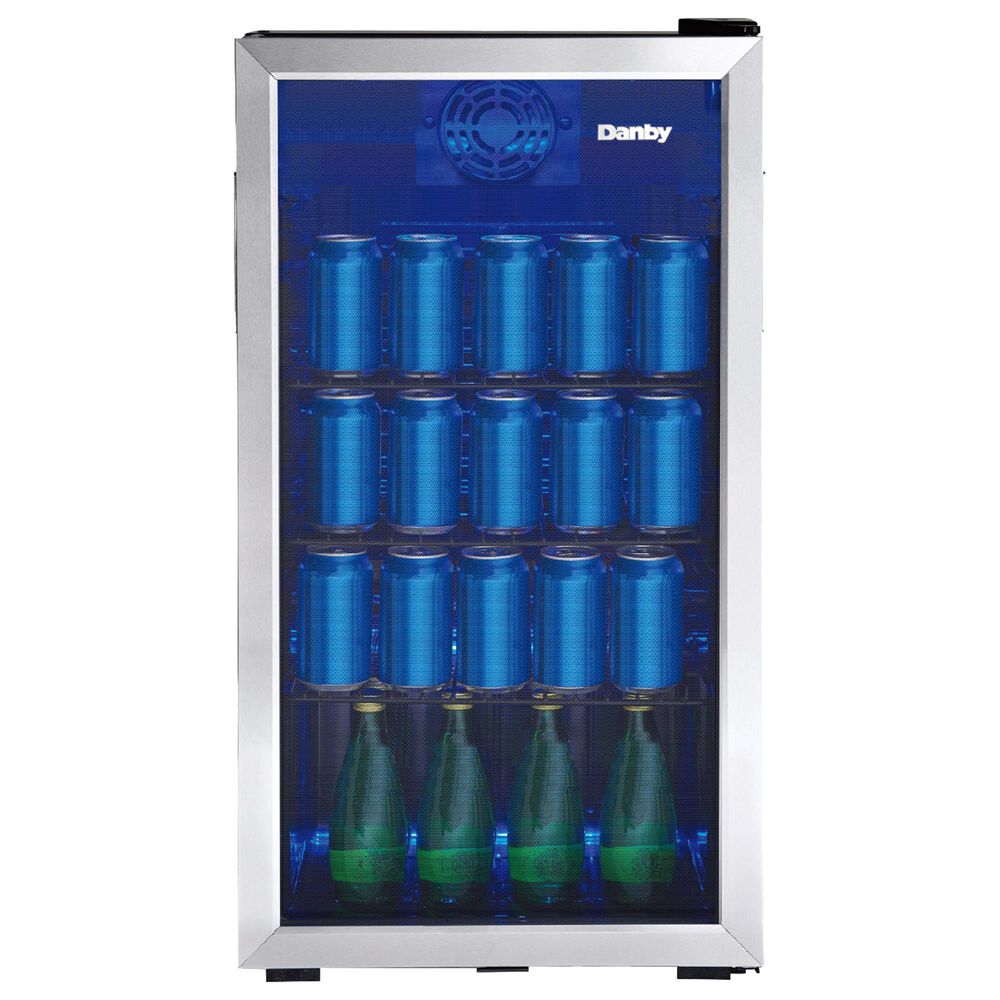 Danby 3.1 Cu. Ft. Beverage Center in Stainless Steel, , large