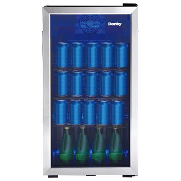 Danby 3.1 Cu. Ft. Beverage Center in Stainless Steel, , large