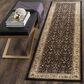 Safavieh Lyndhurst LNH316 2"3" x 12" Black and Ivory Runner, , large