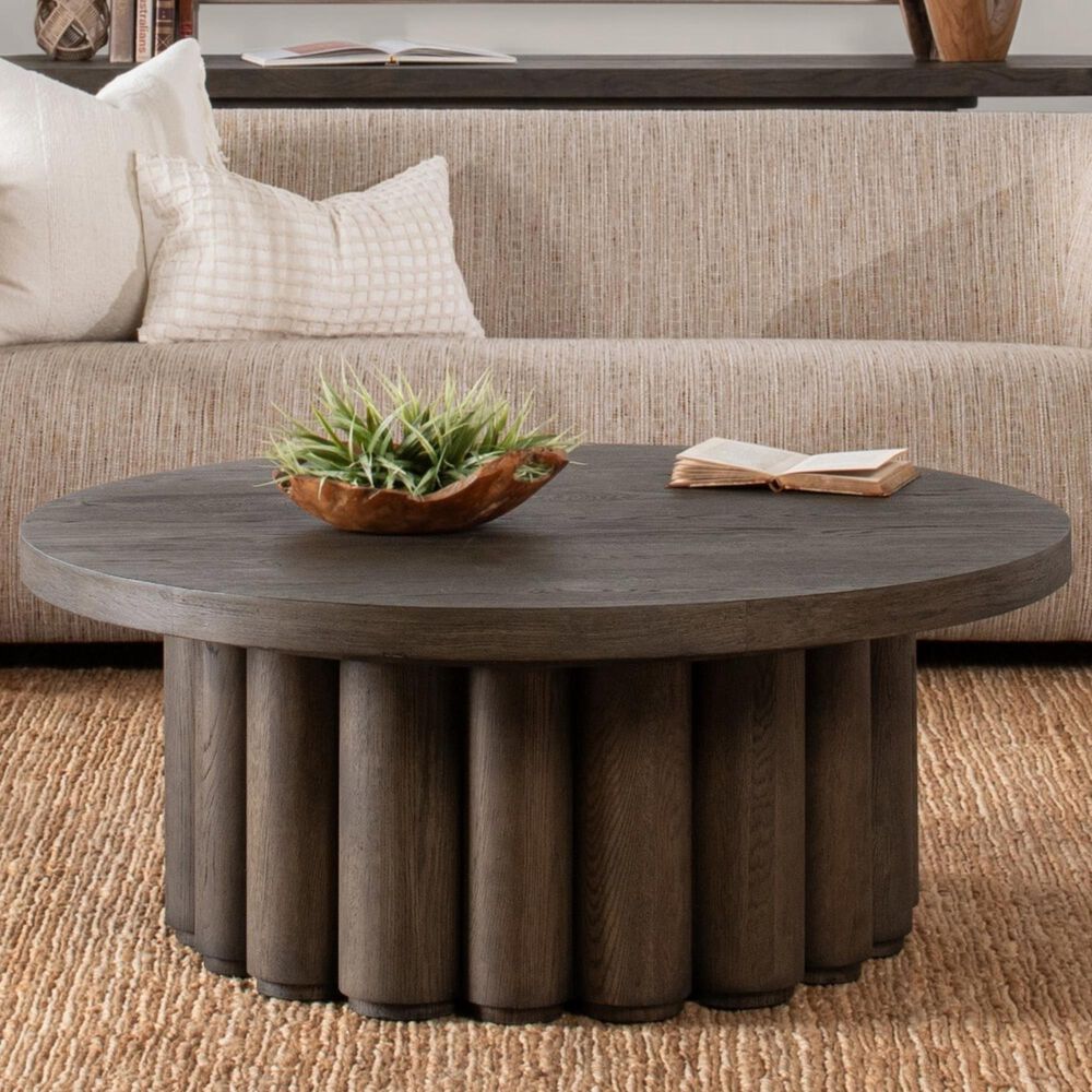 Classic Home Tiber Coffee Table in Toasted Brown, , large