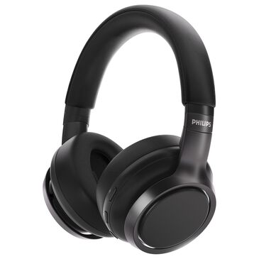 Philips Over-Ear Wireless Headphones with Active Noise Cancelling in Black, , large