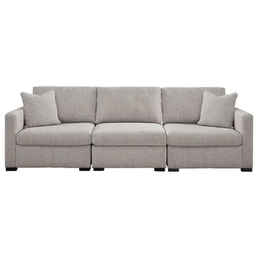 Ashley ModMax Luxe 3-Piece Symmetrical Sectional Sofa in Flint with Next-Gen Nuvella Performance Fabric, , large