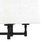 Hunter Briargrove 4-Light Chandelier in Matte Black, , large