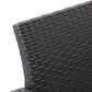 CorLiving Lake Front 3-Piece Patio Chat Set in Black/Gray, , large