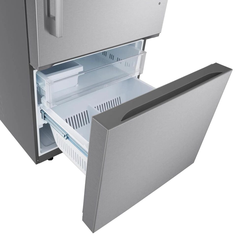 LG 26 Cu. Ft. Bottom Freezer Refrigerator in Stainless Steel, , large