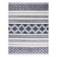 Safavieh Marrakesh MRK515B 8" x 10" Ivory and Blue Area Rug, , large