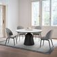 Blue River Knox Dining Table in Black and White - Table Only, , large