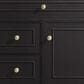 James Martin Vanities Lorelai 36" Single Vanity in Black Onyx with 3 cm Charcoal Soapstone Quartz Top, , large