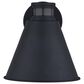 Vaxcel Smith 1-Light Outdoor Motion Sensor Wall Sconce in Textured Black, , large
