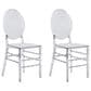 Rta Products Llc Ghost Stackable Side Chair in Clear (Set of 2), , large