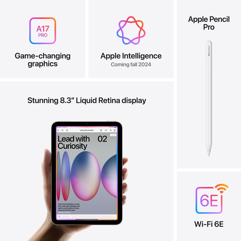 Apple iPad mini Wi-Fi 256GB - Purple, , large