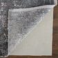 Feizy Cadiz 11"6" x 14"6" Charcoal and Black Area Rug, , large