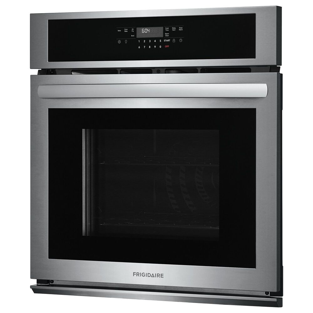 Frigidaire 27" Single Wall Oven with Air Fry in Stainless Steel, , large