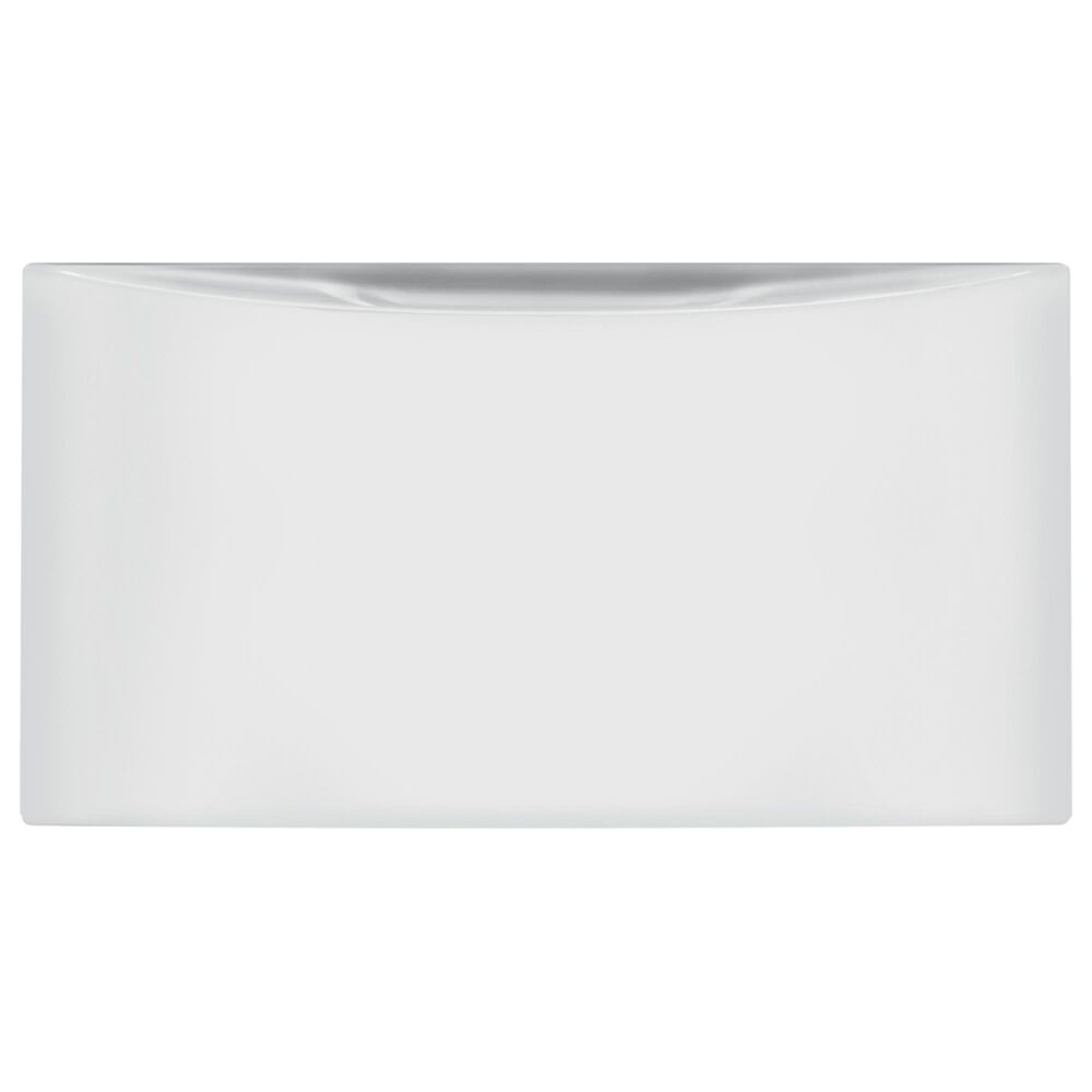 Electrolux 4.5 Cu. Ft. Front Load Washer and 8.0 Cu. Ft. Electric Dryer Laundry Pair with Pedestal in White, , large