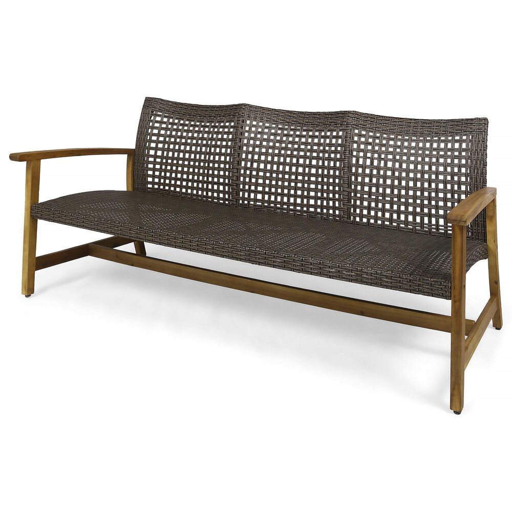 Hearth and Haven Hampton Outdoor Sofa in Natural, , large