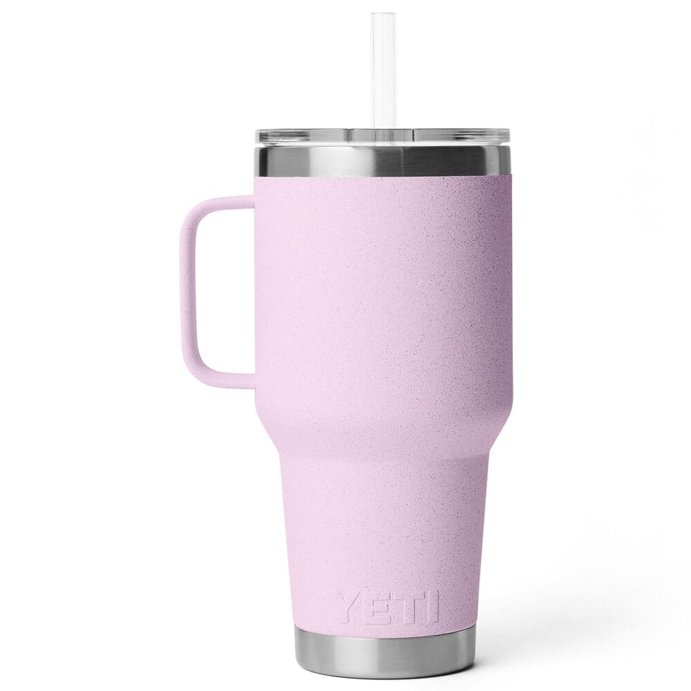 YETI Rambler 35 Oz Straw Mug with Straw Lid in Cherry Blossom, , large