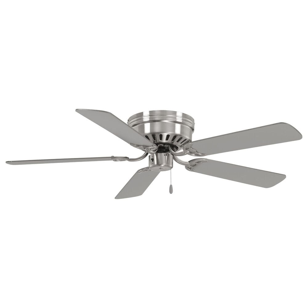Minka-Aire Mesa 52" Flush Mount Ceiling Fan in Brushed Nickel, , large