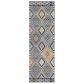 Safavieh Evoke EVK286N 2"2" x 7" Navy and Ivory Runner, , large